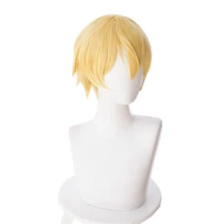 Anime Sword Art Online Alicization Under World Eugeo Short Blond Cosplay Wigs -Cosplay Eugeo2