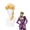 Anime JoJo's Bizarre Adventure Golden Wind Giorno Giovanna Long Blond Cosplay Wigs -Cosplay GiornoGiovanna1