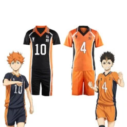 Anime Haikyuu Karasuno High School Volleyball Club Hinata Shoyo And All Teammates Uniform Cosplay Costume