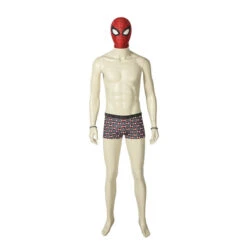 Spider-Man PS4 Undies Peter Parker Spiderman Cosplay Costume With Shorts And Wristband