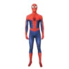 Movie Spider-Man: Into The Spider-Verse Peter Parker Spiderman Jumpsuit Cosplay Costume With Free Headgear