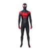 Movie Spider-Man: Into The Spider-Verse Miles Morales Spiderman Elastic Force Cosplay Costume Jumpsuit With Free Headgear -Cosplay IMG 5671
