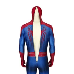 Movie Spider-Man: The Amazing Spider-Man Peter Parker Spiderman Jumpsuit Elastic Force Cosplay Costume -Cosplay IMG 7802