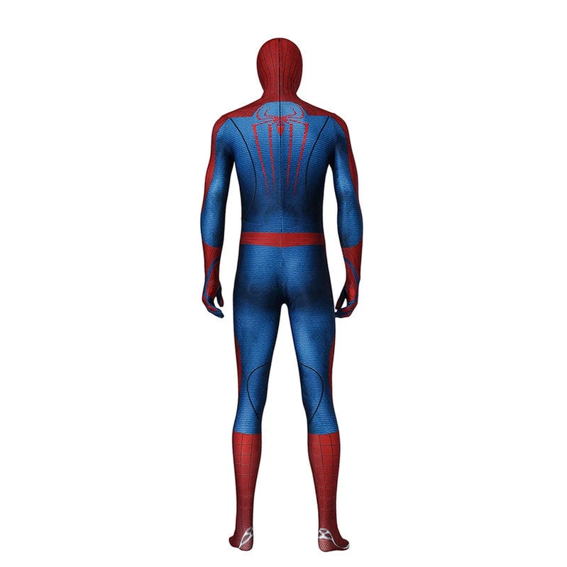 Movie Spider-Man: The Amazing Spider-Man Peter Parker Spiderman Elastic Force Cosplay Costume Jumpsuit With Headgear 6 Movie Spider-Man: The Amazing Spider-Man Peter Parker Spiderman Elastic Force Cosplay Costume Jumpsuit With Headgear - Image 4
