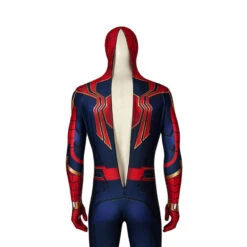 Movie Spider-Man: Far From Home Peter Parker Spiderman Jumpsuit Elastic Force Cosplay Costume With Headgear -Cosplay IMG 9276
