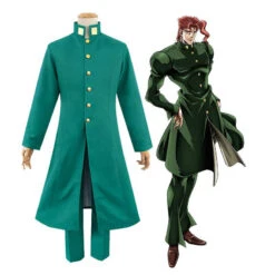 Anime JoJo's Bizarre Adventure Stardust Crusaders Kakyoin Noriaki Cosplay Costumes