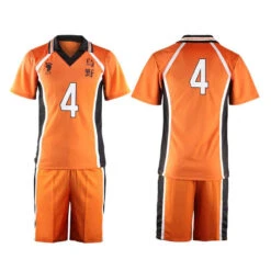 Anime Haikyuu Karasuno High School Volleyball Club Hinata Shoyo And All Teammates Uniform Cosplay Costume -Cosplay KarasunoHighSchool4