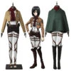 Anime Attack On Titan Mikasa Ackerman Training Corps Uniform Set Cosplay Costume -Cosplay MikasaAckermanCostume