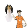 Anime Haikyuu Nishinoya Yuu Short Black Cosplay Wigs -Cosplay NishinoyaYuuWig