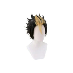 Anime Haikyuu Nishinoya Yuu Short Black Cosplay Wigs -Cosplay NishinoyaYuuWigs1q