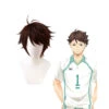Anime Haikyuu Aobajohsai High Oikawa Tooru Short Brown Cosplay Wigs -Cosplay OikawaTooruWigs