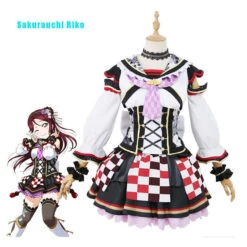 LoveLive!Sunshine!! Takami Chika And Aqours All Members First Month Uniform Cosplay Costume -Cosplay SakurauchiRiko1