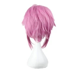 Anime SAO Sword Art Online Shinozaki Rika Lisbeth Short Pink Cosplay Wigs -Cosplay ShinozakiRikaLisbeth3