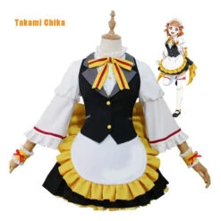 LoveLive!Sunshine!! Watanabe You And Aqours All Members Maid Uniform Cosplay Costume -Cosplay TakamiChika