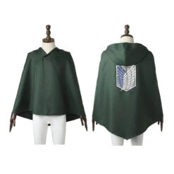 Anime Attack On Titan Eren Jaeger Mikasa Ackerman The Wings Of Freedom Survey Corps Cosplay Cloak