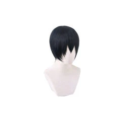 Anime Haikyuu Kageyama Tobio Short Navy Blue Cosplay Wigs -Cosplay TobioKageyamaWigs4