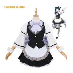 LoveLive!Sunshine!! Watanabe You And Aqours All Members Maid Uniform Cosplay Costume -Cosplay TsushimaYoshiko