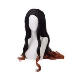 Demon Slayer Kimetsu No Yaiba Nezuko Kamado Cosplay Wigs -Cosplay WG004