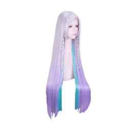Anime SAO Sword Art Online Ordinal Scale Yuna Long Mixed Purple Cosplay Wigs -Cosplay YuNa1