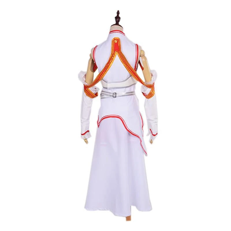 Anime SAO Sword Art Online Yuuki Asuna Cosplay Costume 5 Anime SAO Sword Art Online Yuuki Asuna Cosplay Costume - Image 3