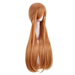 Anime Sword Art Online Yuuki Asuna Long Brown Cosplay Wigs -Cosplay YuukiAsuna4