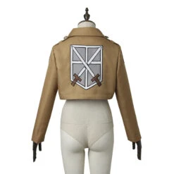 Anime Attack On Titan Mikasa Ackerman Training Corps Uniform Set Cosplay Costume -Cosplay attack on titan 15 1