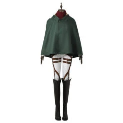 Anime Attack On Titan Mikasa Ackerman Training Corps Uniform Set Cosplay Costume -Cosplay attack on titan 3 1