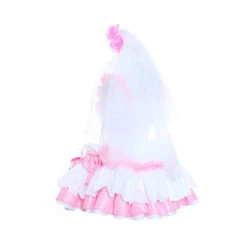 Anime Re:Zero Starting Life In Another World Rem And Ram Wedding Dress Cosplay Costume -Cosplay ram2
