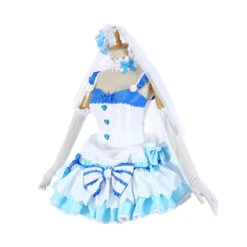 Anime Re:Zero Starting Life In Another World Rem And Ram Wedding Dress Cosplay Costume -Cosplay rem1
